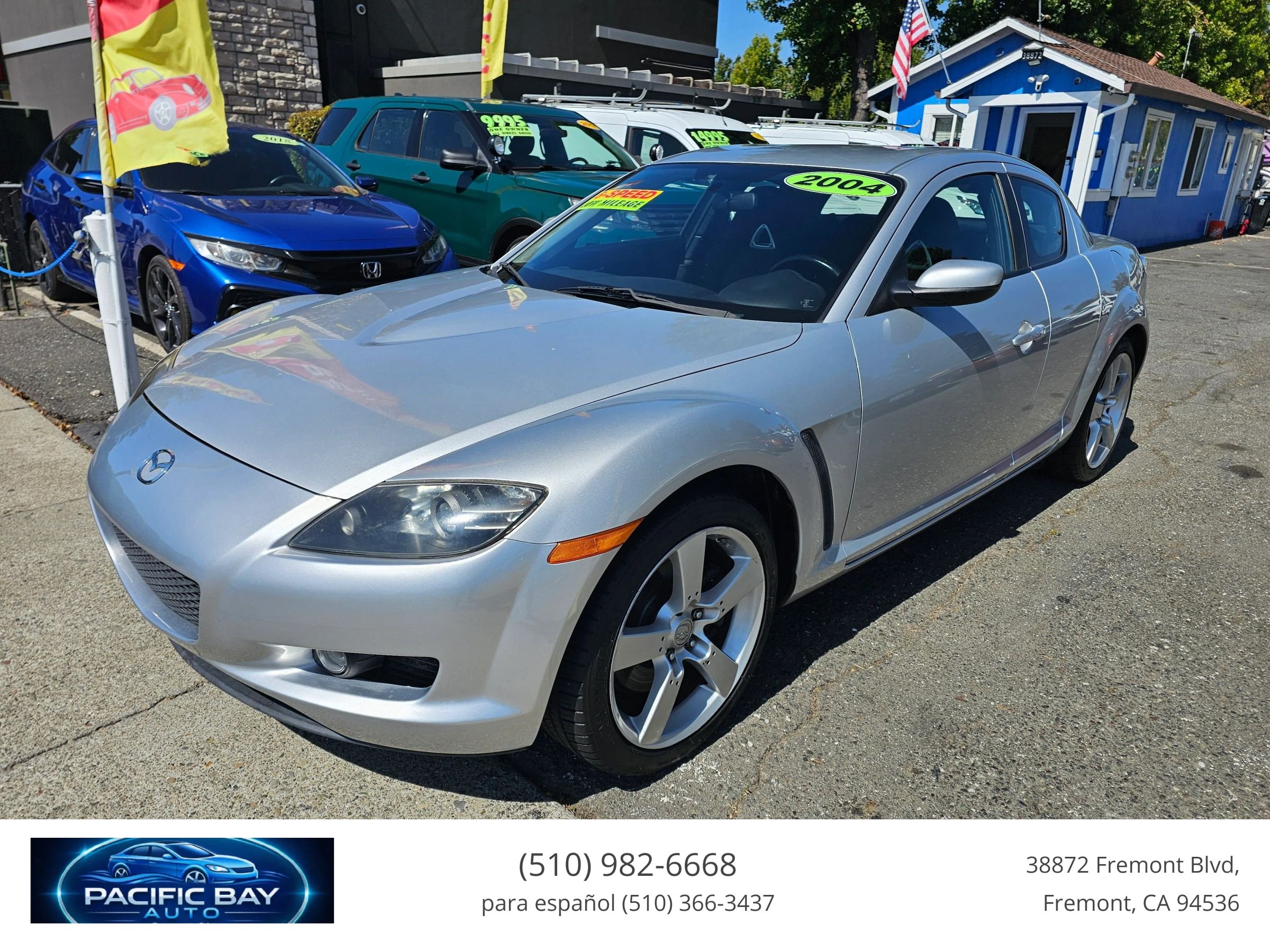 Used 2004 MAZDA RX-8 w/ MT Sport Pkg RWD image 3