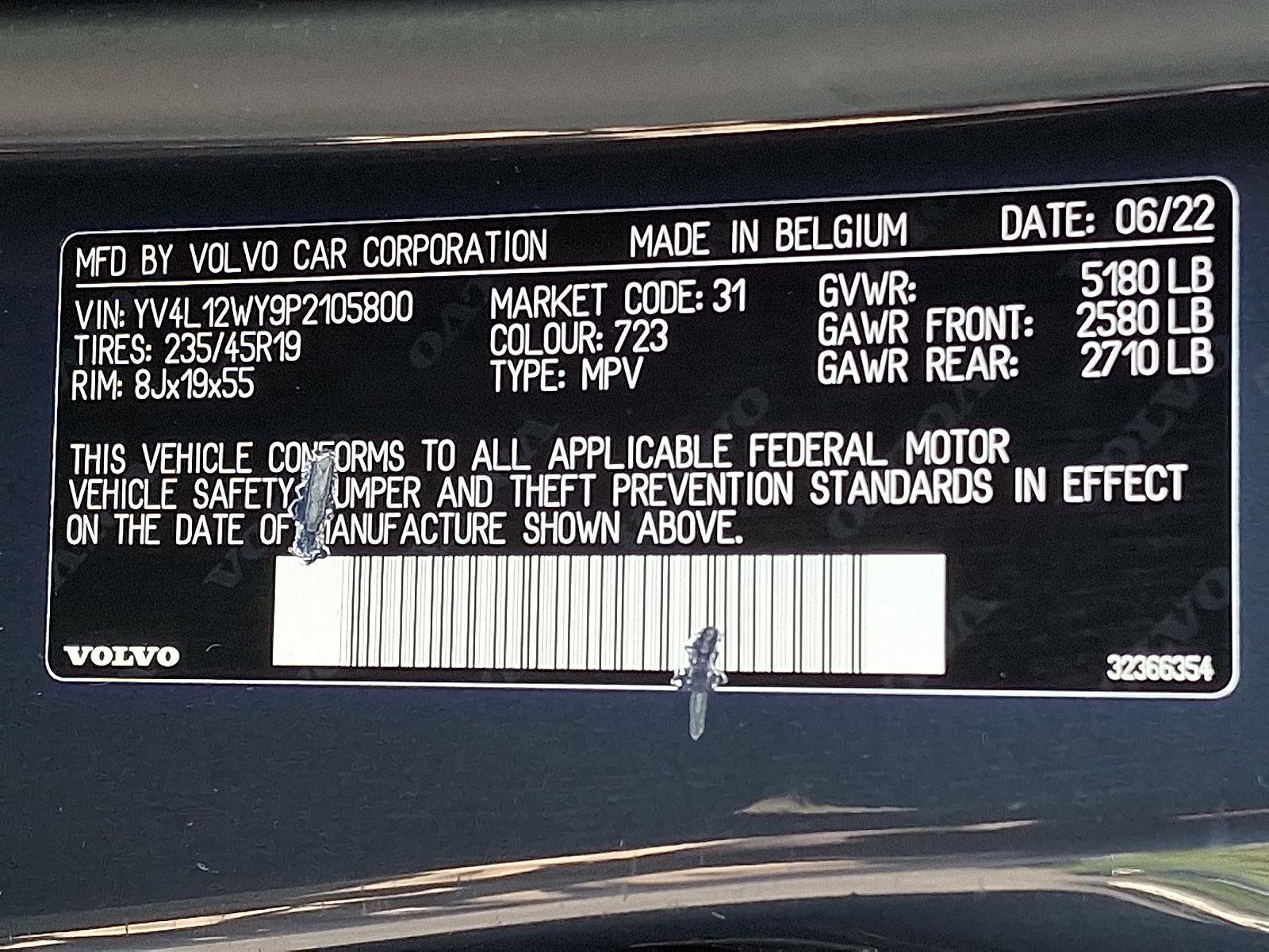 Certified 2023 Volvo V60 B5 Cross Country Plus image 26