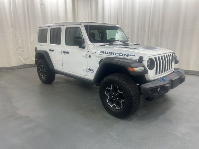 Used 2023 Jeep Wrangler Unlimited Rubicon 4xe w/ Cold Weather Group image 1