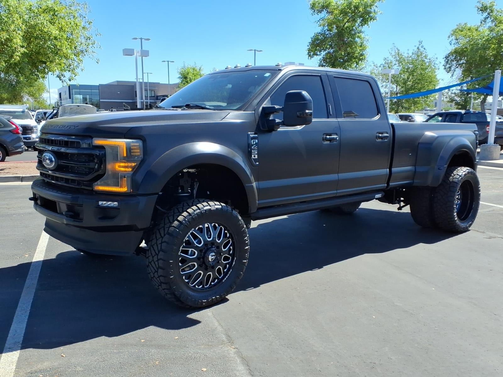 Used 2022 Ford F450 Platinum w/ FX4 Off-Road Package AWD/4WD image 8