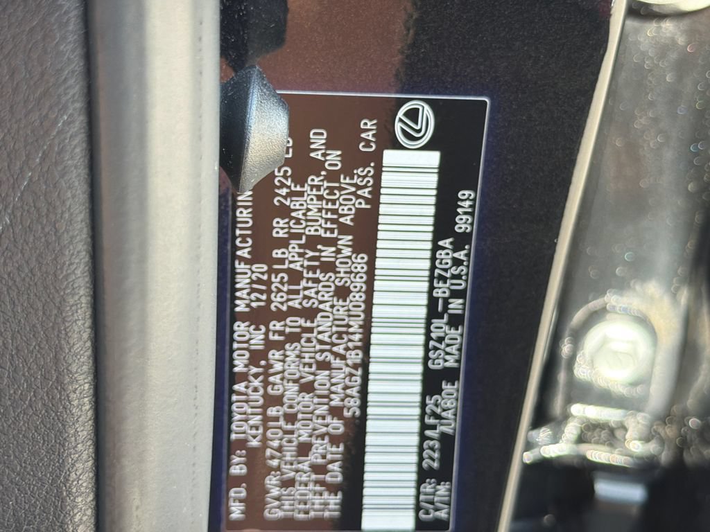 Used 2021 Lexus ES 350 F Sport w/ Accessory Package FWD image 35