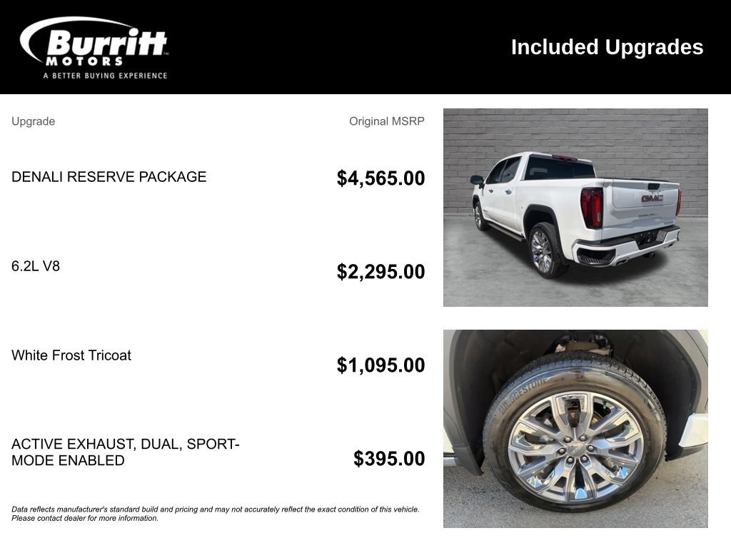 Used 2024 GMC Sierra 1500 Denali w/ Denali Reserve Package AWD/4WD image 3
