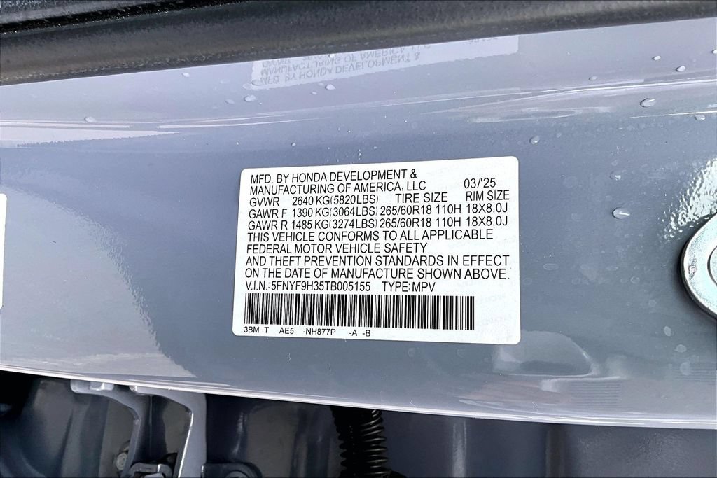 Certified 2026 Honda Passport RTL image 14
