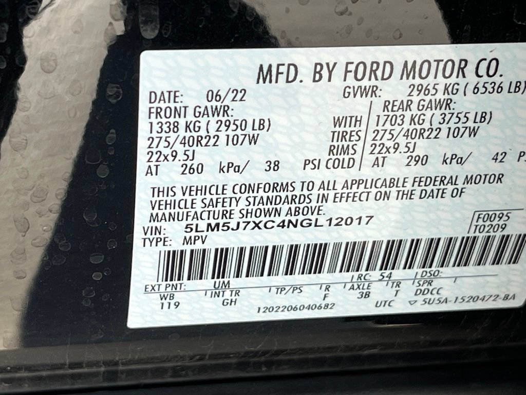 Used 2022 Lincoln Aviator Reserve w/ Equipment Group 201A AWD/4WD image 25