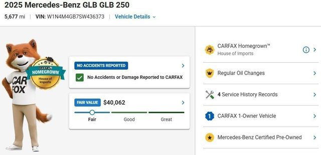 Certified 2025 Mercedes-Benz GLB 250 image 3