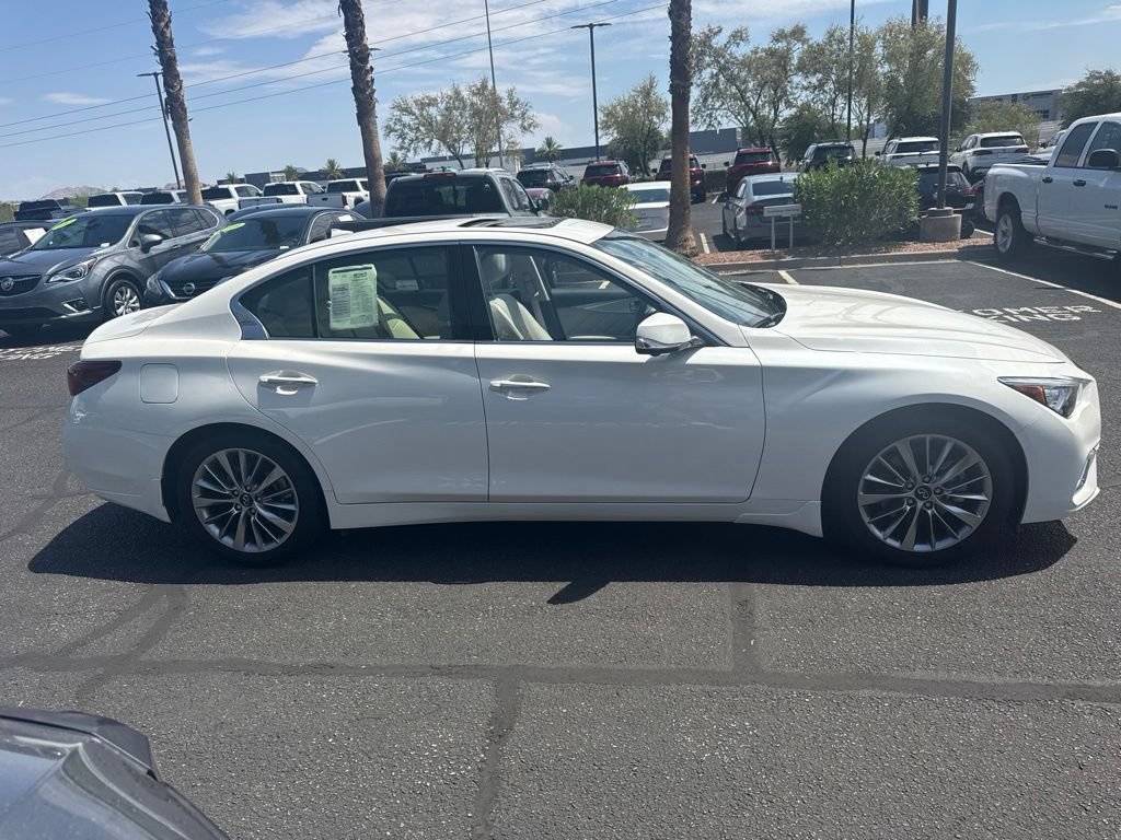 Used 2024 INFINITI Q50 Luxe RWD image 7