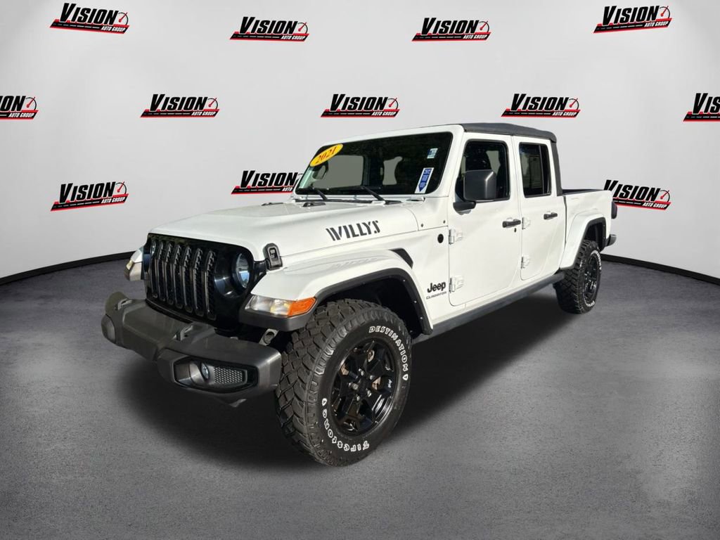 Certified 2021 Jeep Gladiator Willys image 1