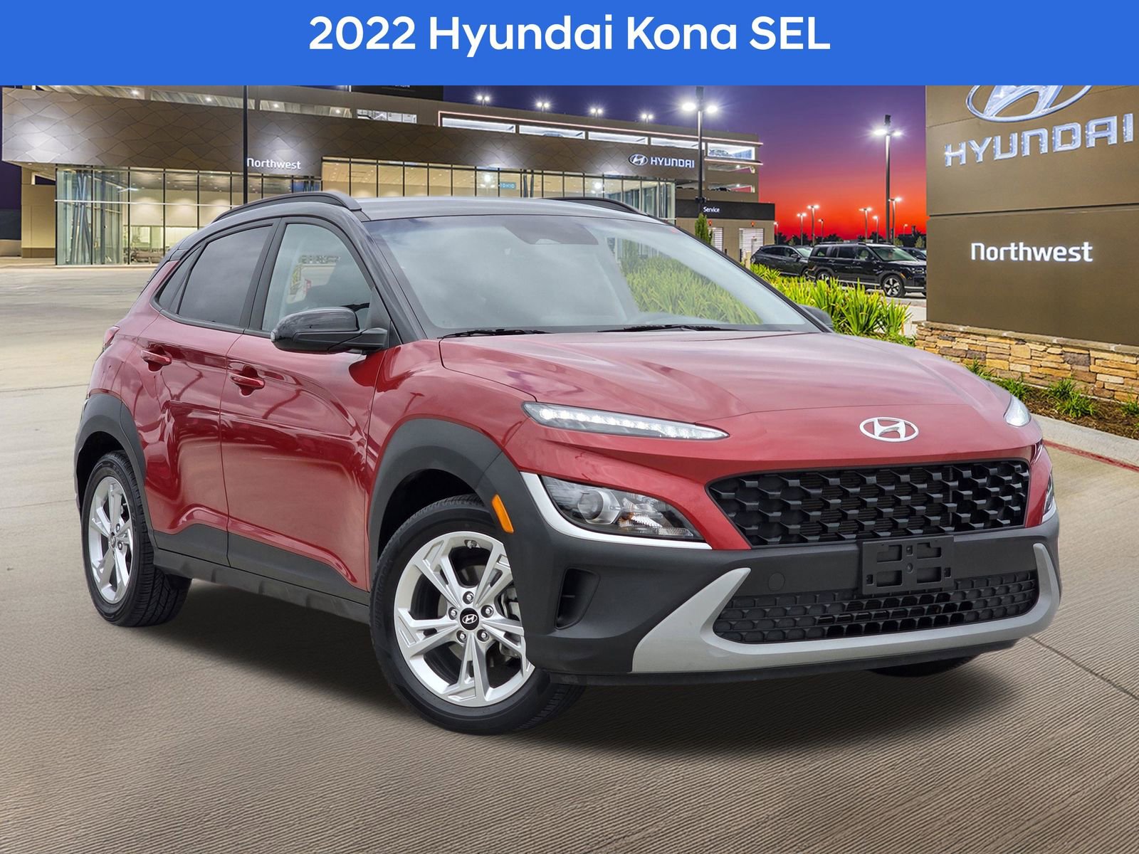 Used 2022 Hyundai Kona SEL FWD image 1