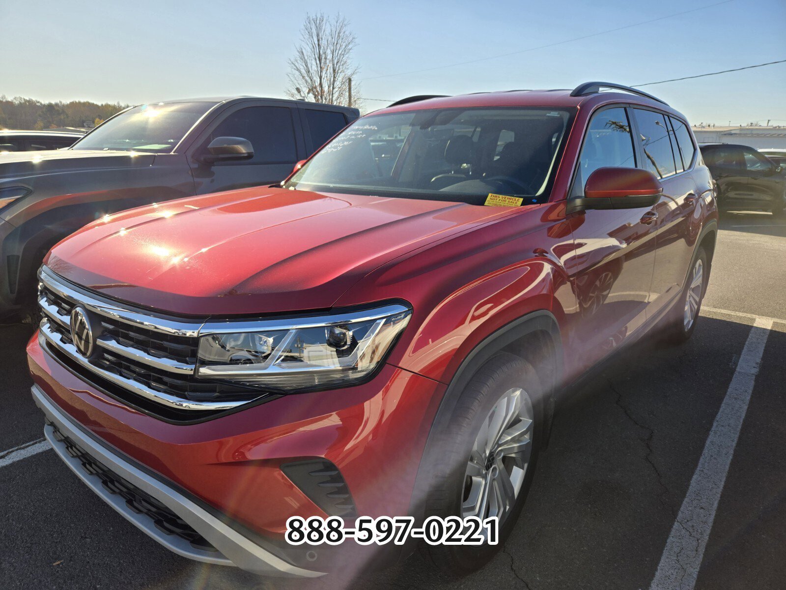 Used 2021 Volkswagen Atlas SE image 10