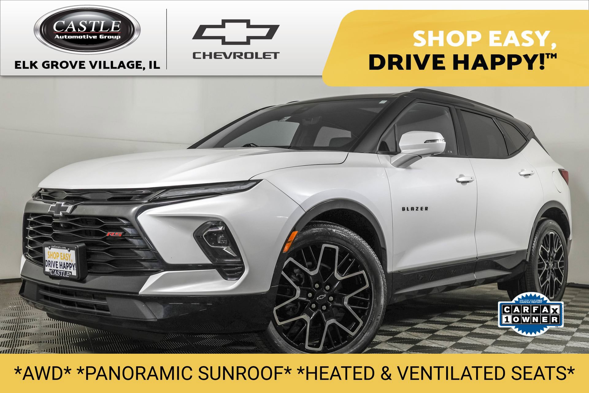 Certified 2023 Chevrolet Blazer RS w/ Driver Confidence II Package