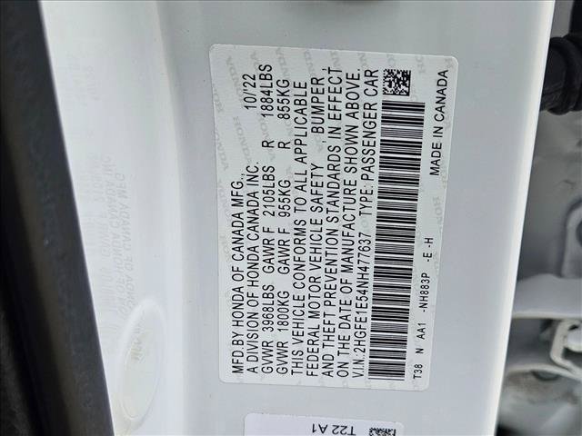 Used 2022 Honda Civic Si image 24