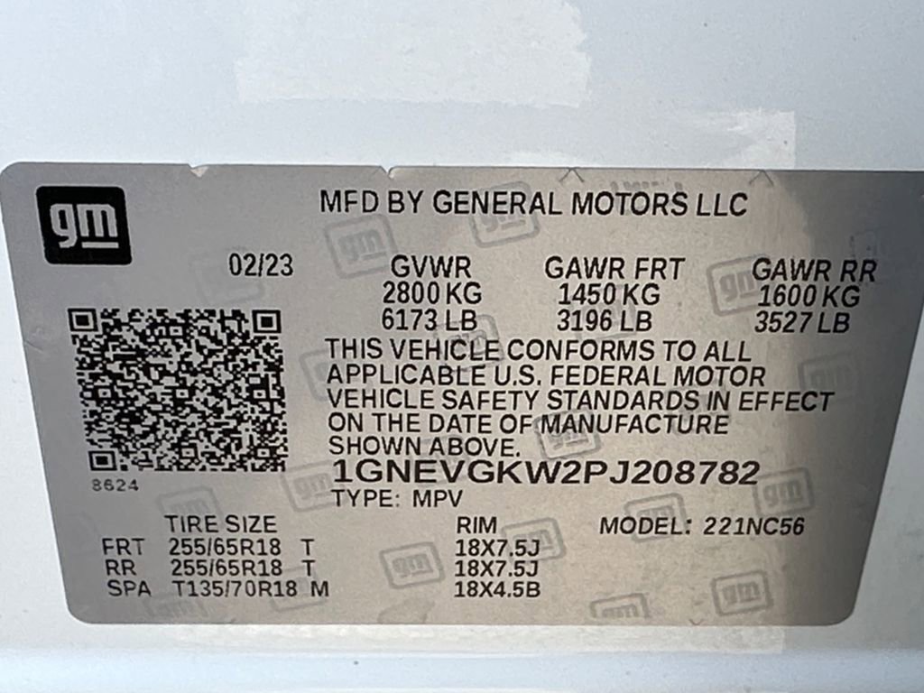 Used 2023 Chevrolet Traverse LT AWD/4WD image 28