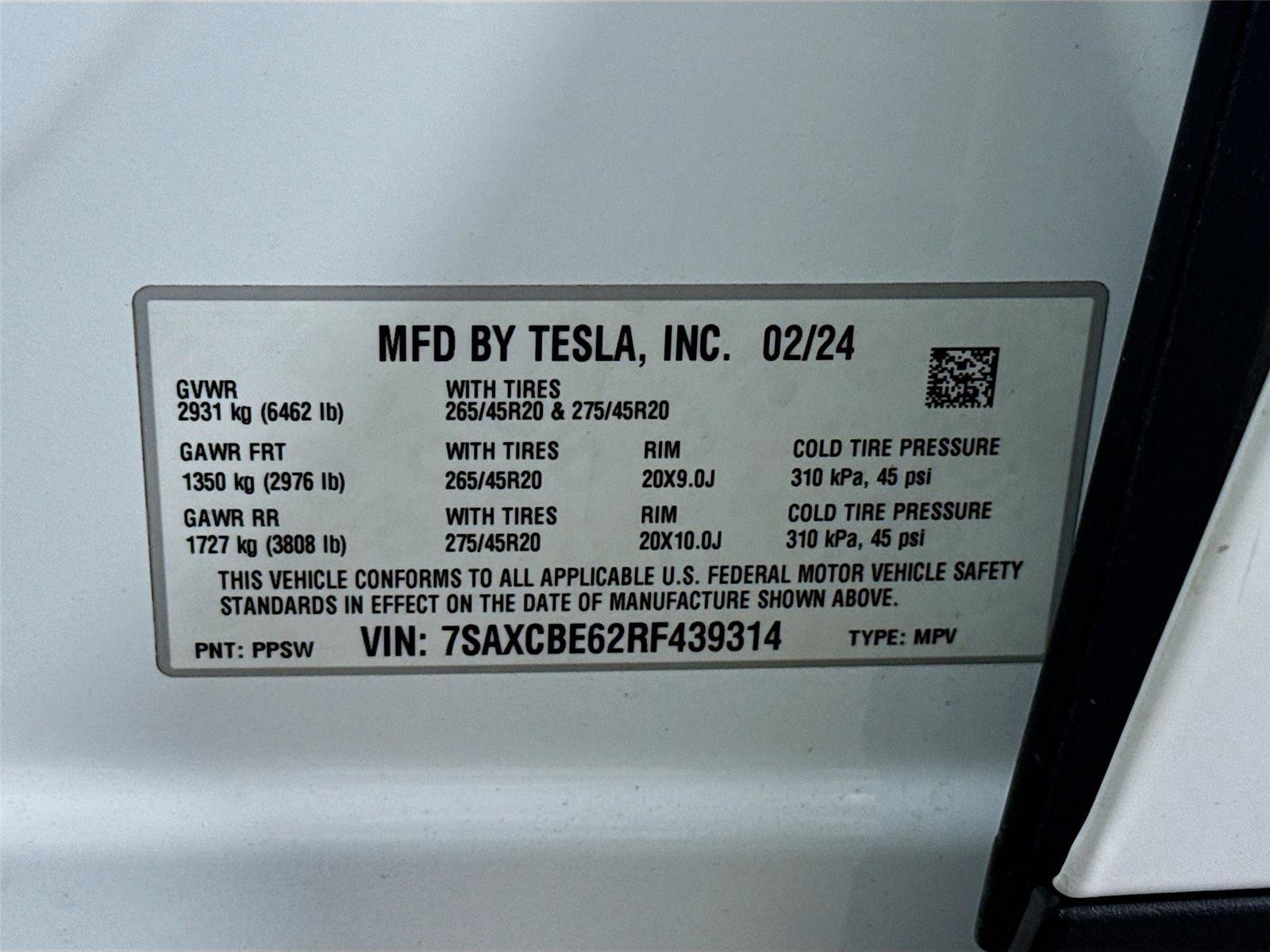 Used 2024 Tesla Model X Plaid AWD/4WD image 25