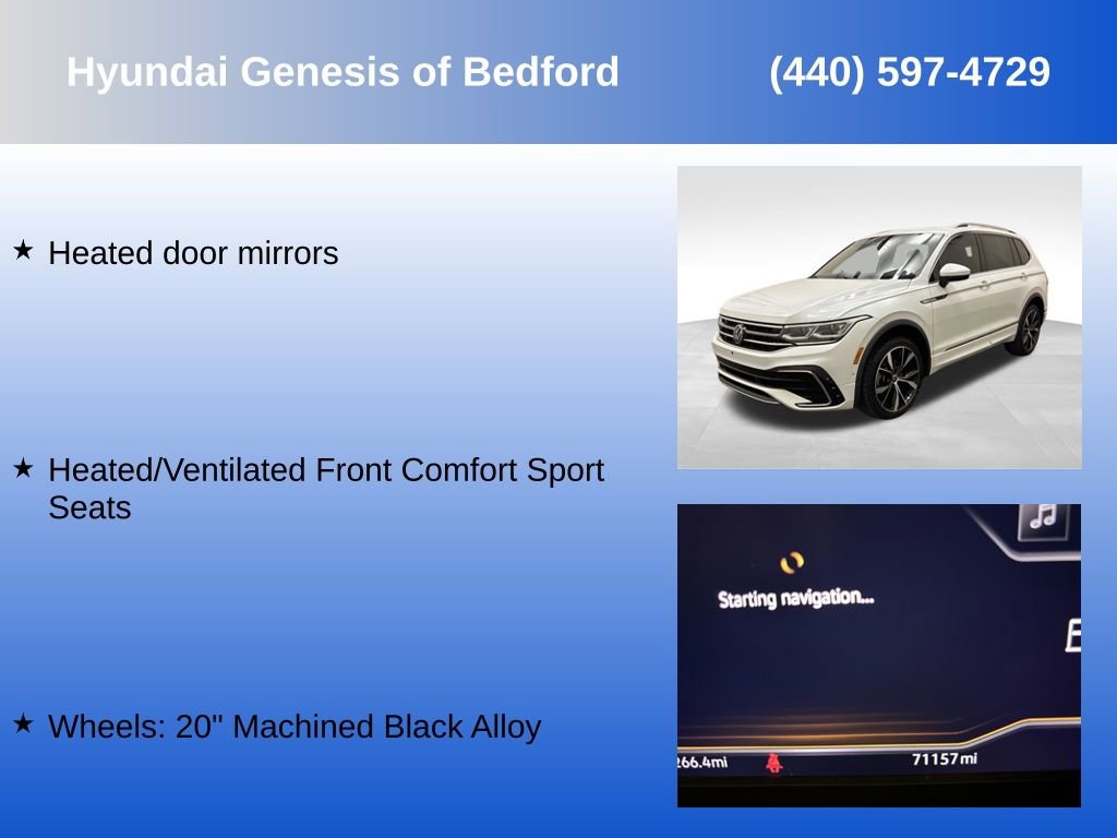Used 2022 Volkswagen Tiguan SEL R-Line AWD/4WD image 14