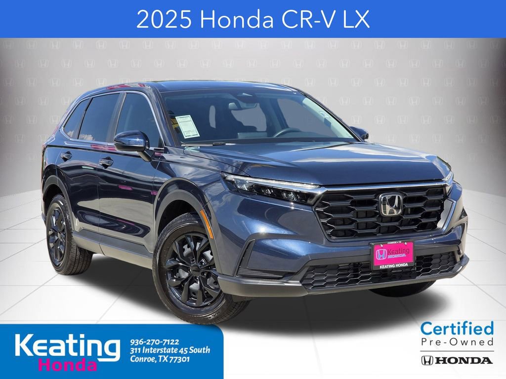 Certified 2025 Honda CR-V LX