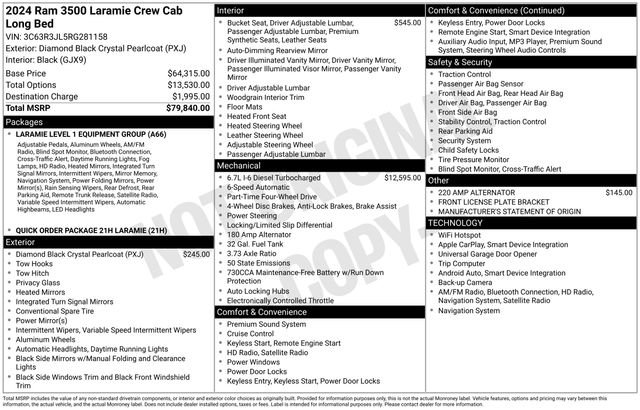 Used 2024 RAM 3500 Laramie image 17