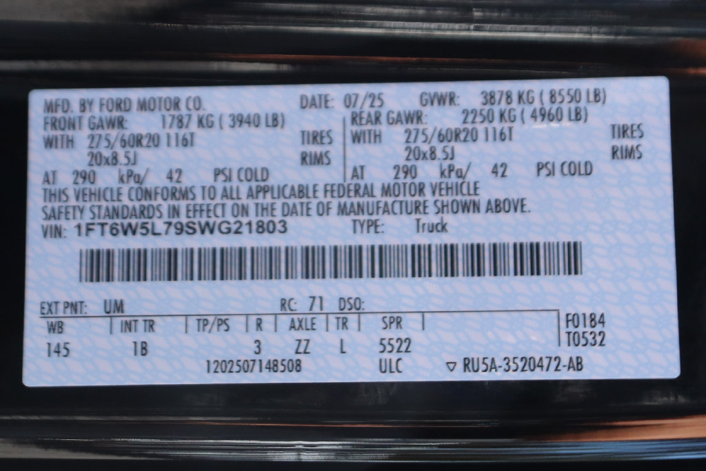 Used 2025 Ford F150 Lightning Lariat AWD/4WD image 54