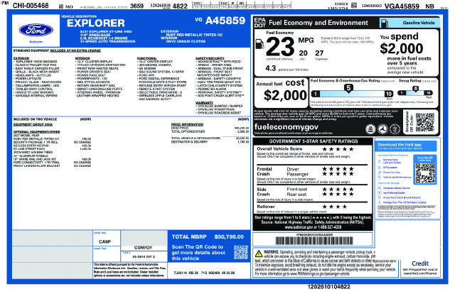 New 2027 Ford Explorer ST-Line AWD/4WD image 28