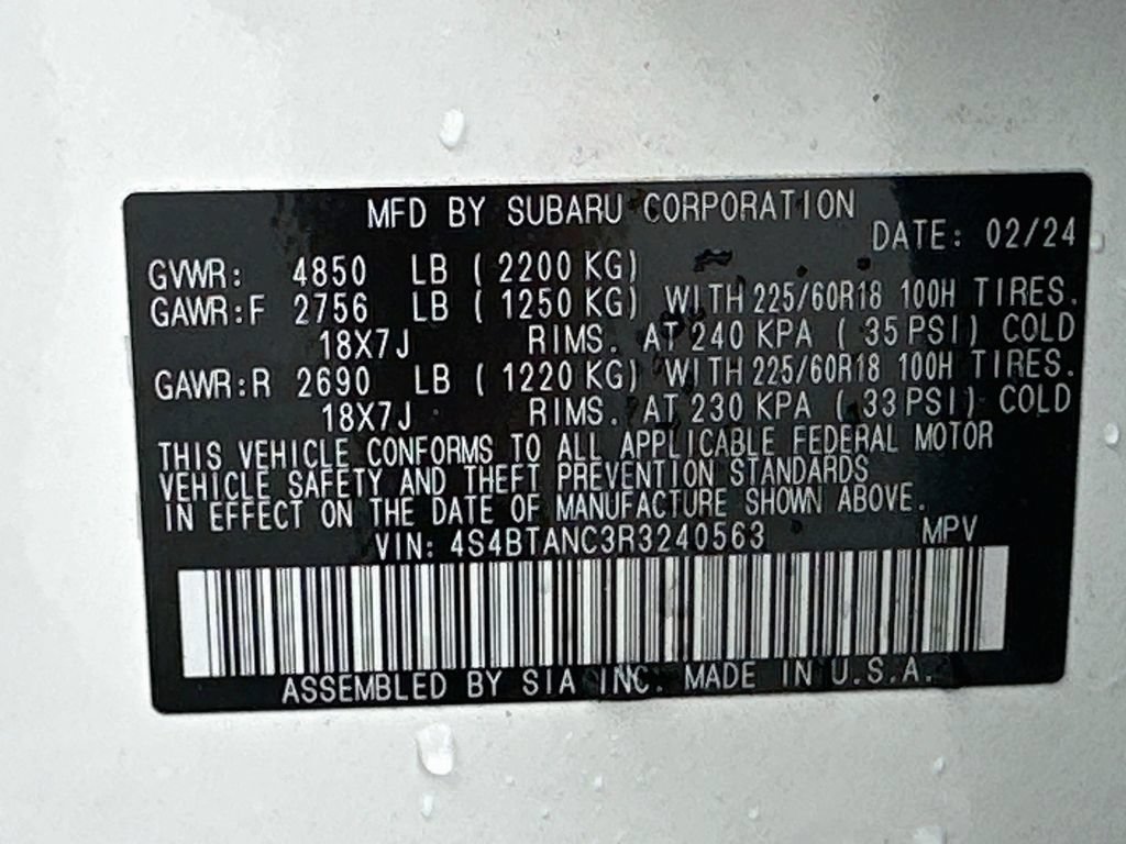 Certified 2024 Subaru Outback Limited w/ Popular Package #2 AWD/4WD image 32