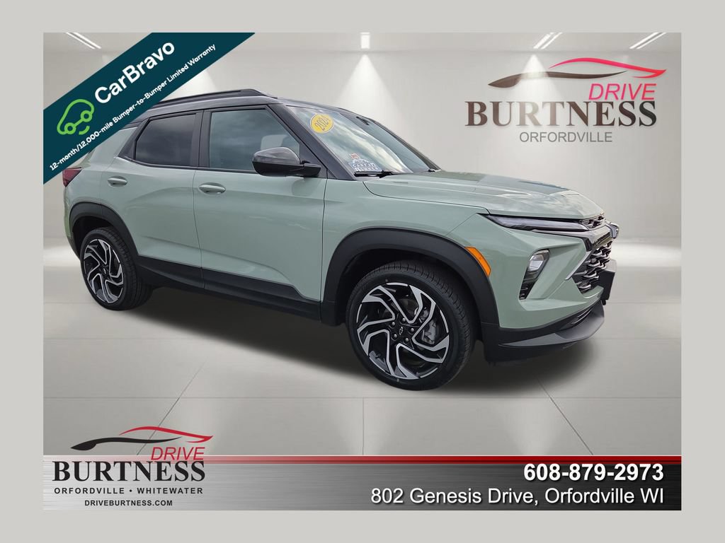 Certified 2024 Chevrolet TrailBlazer RS w/ Driver Confidence Package AWD/4WD image 1