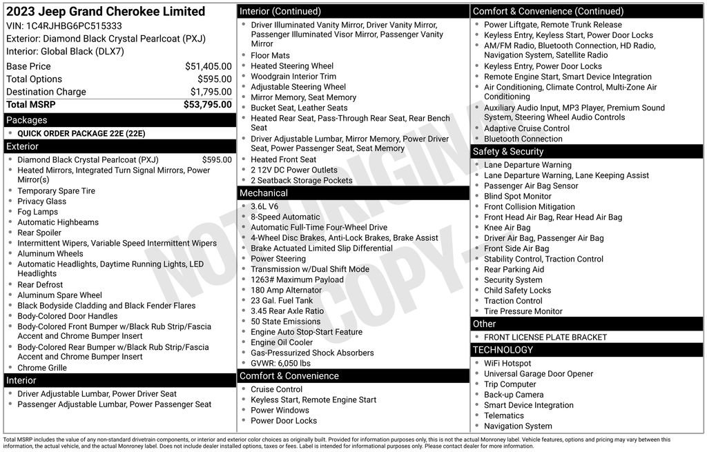 Used 2023 Jeep Grand Cherokee Limited image 24