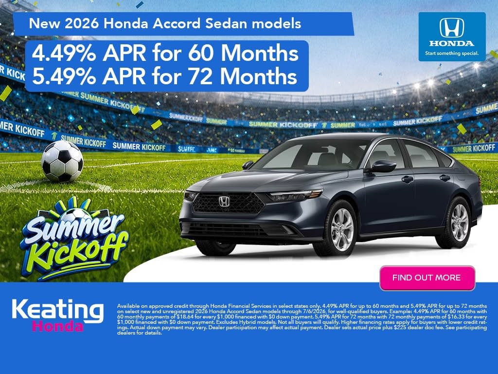New 2026 Honda Accord SE image 4