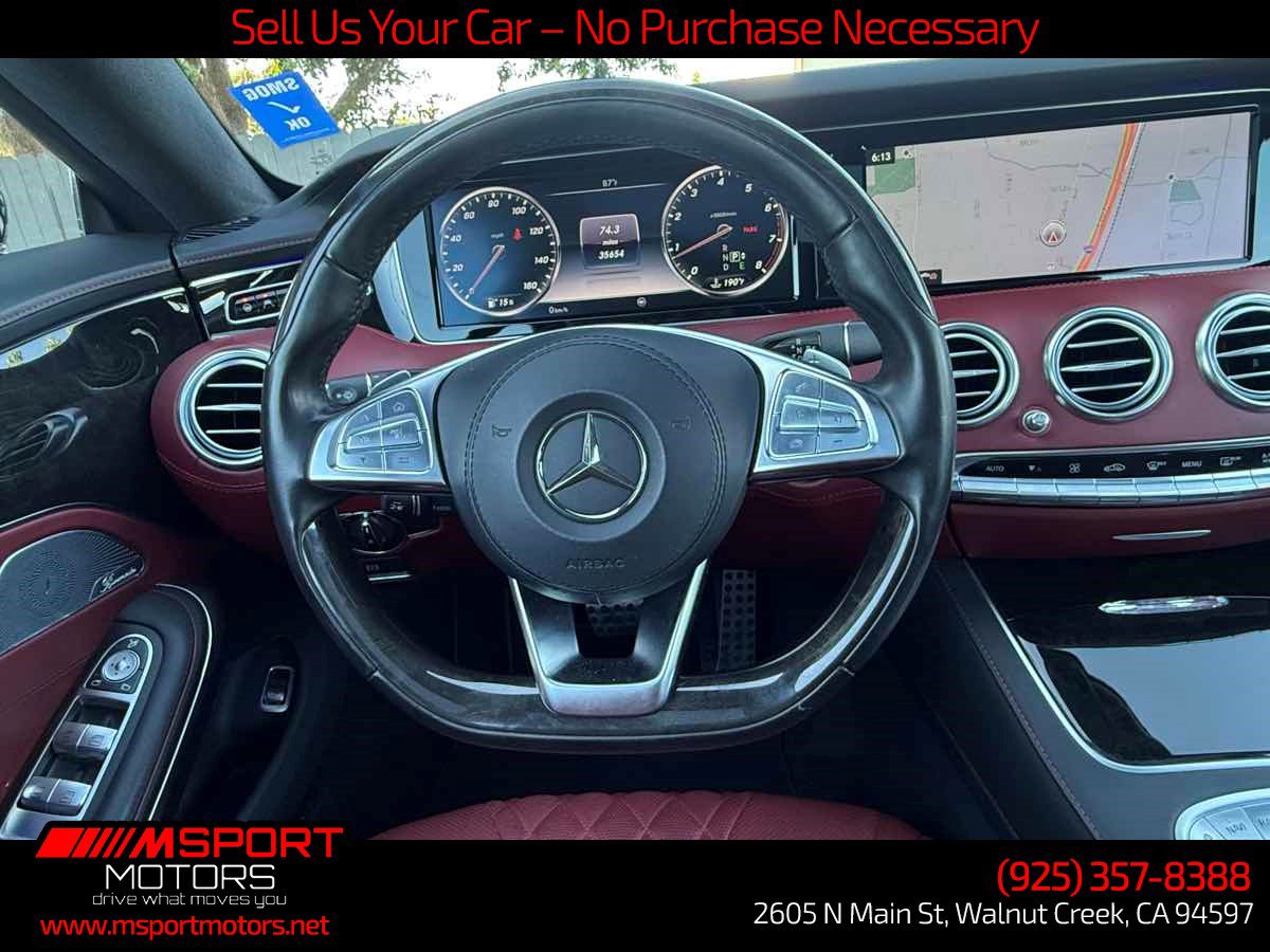 Used 2016 Mercedes-Benz S 550 4MATIC Coupe image 23