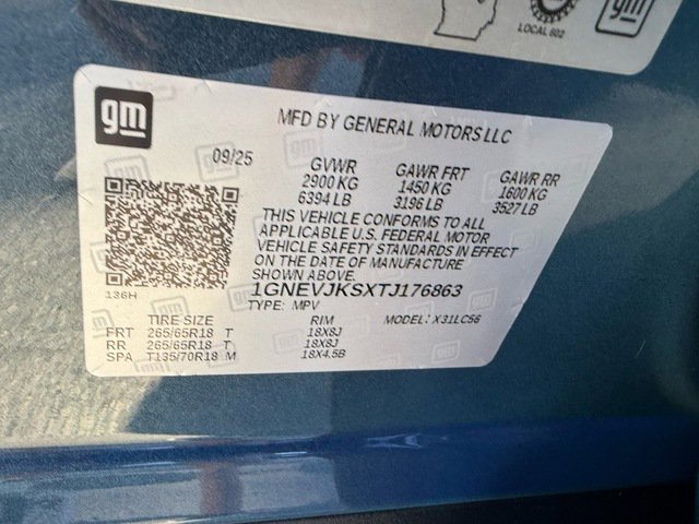 New 2026 Chevrolet Traverse Z71 w/ Driver Confidence Package image 25