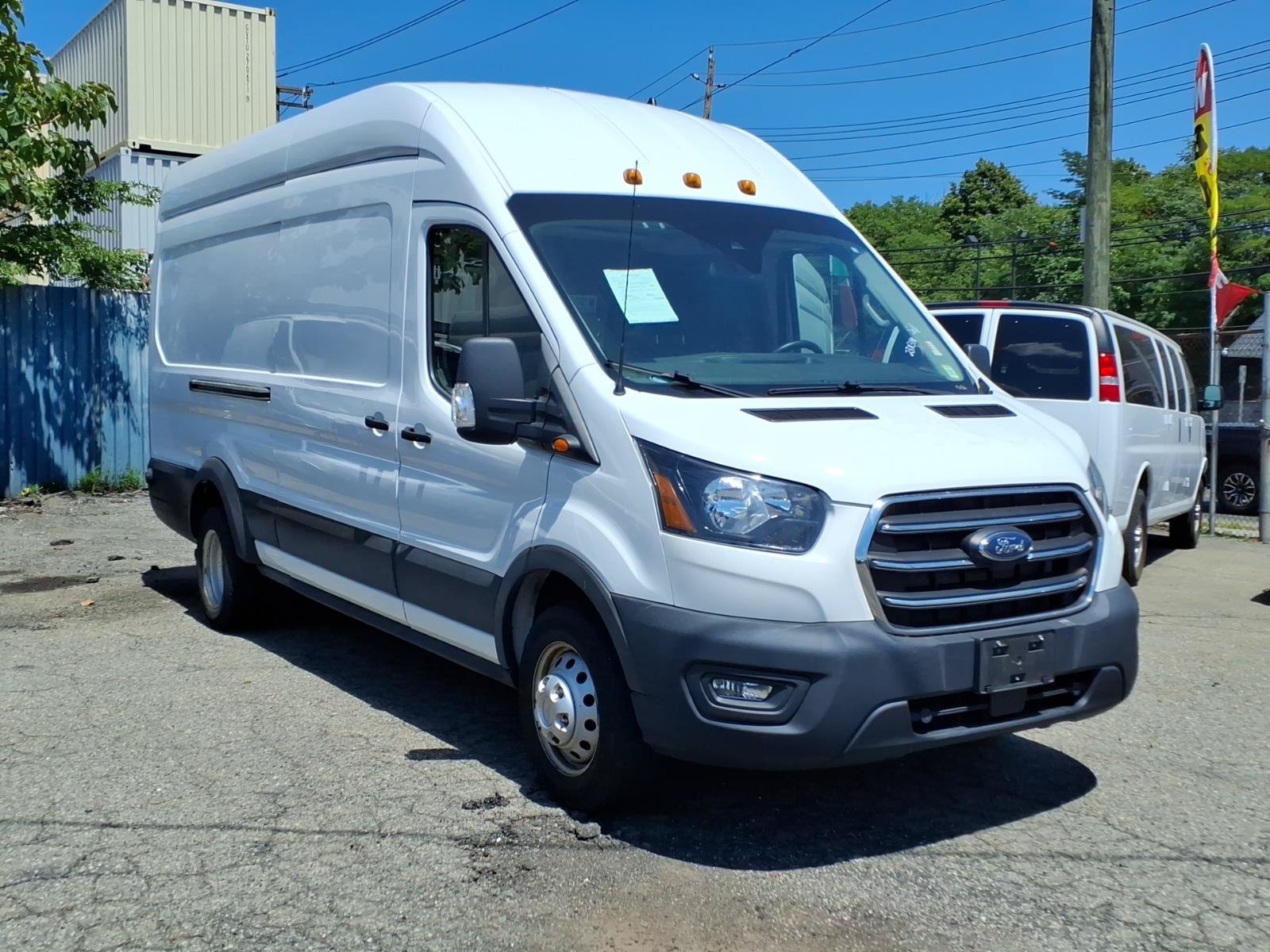 Used 2020 Ford Transit 350 148 High Roof Extended DRW w/ Load Area Protection Package