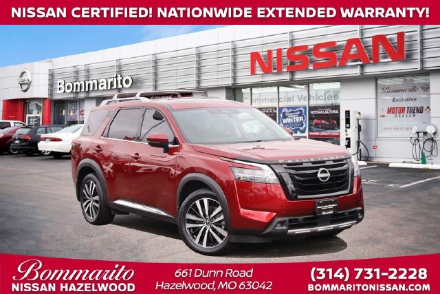 Certified 2023 Nissan Pathfinder Platinum w/ Black Appearance Package AWD/4WD image 1