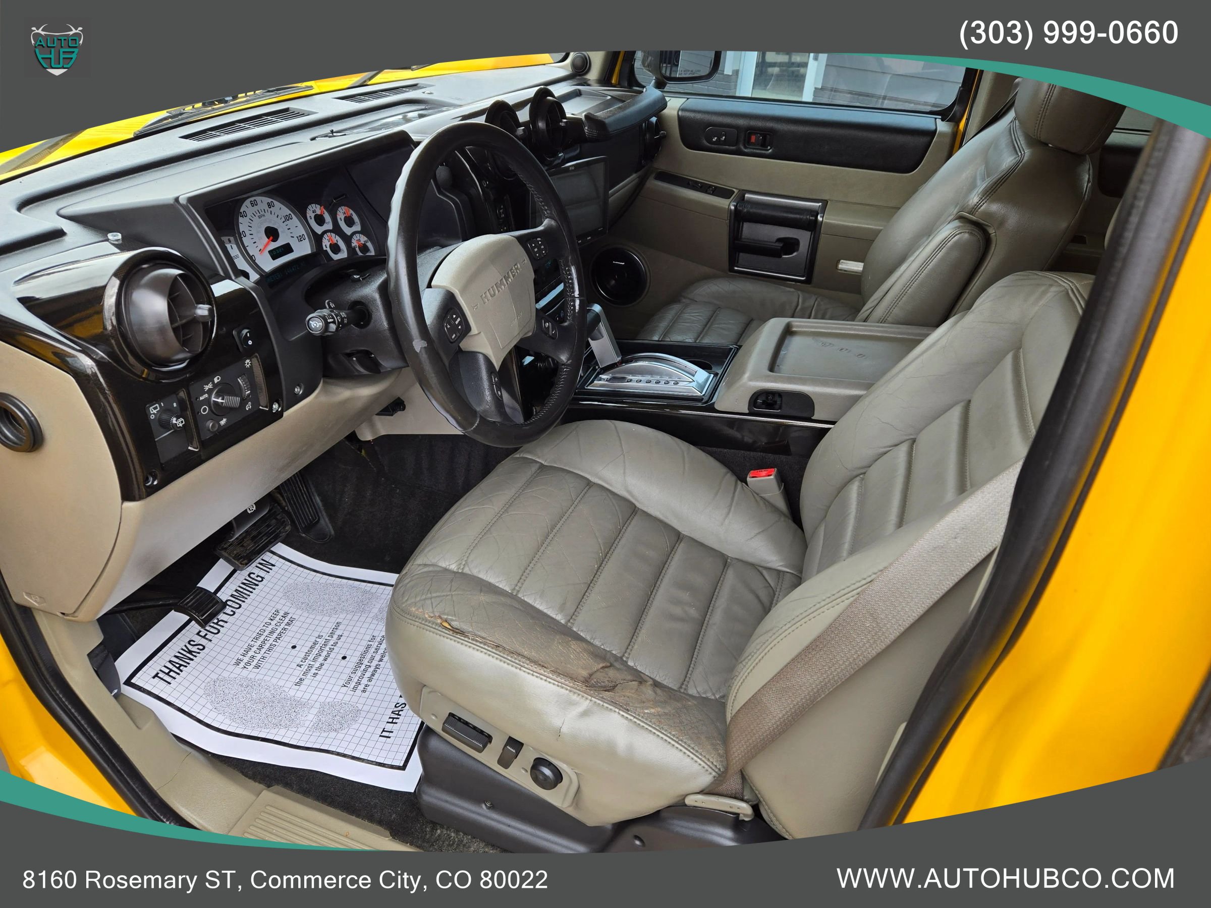 Used 2003 HUMMER H2 w/ Preferred Equipment Group AWD/4WD image 8