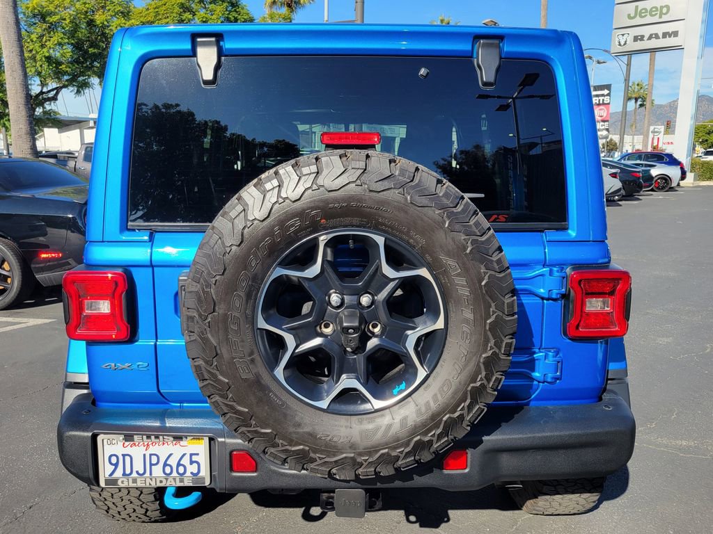 Used 2022 Jeep Wrangler Unlimited Rubicon 4xe w/ Steel Bumper Group image 29