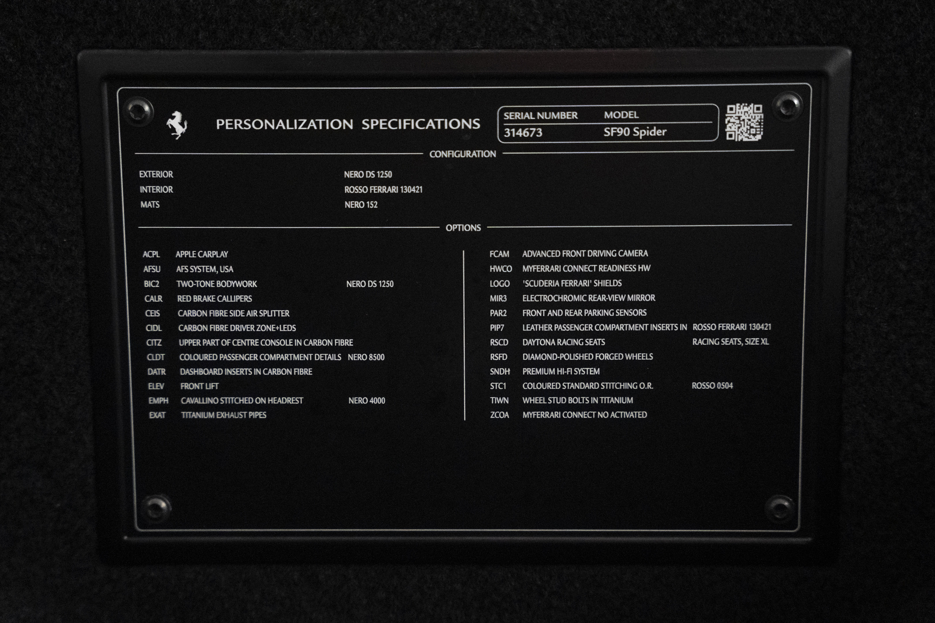 Certified 2025 Ferrari SF90 Spider image 55