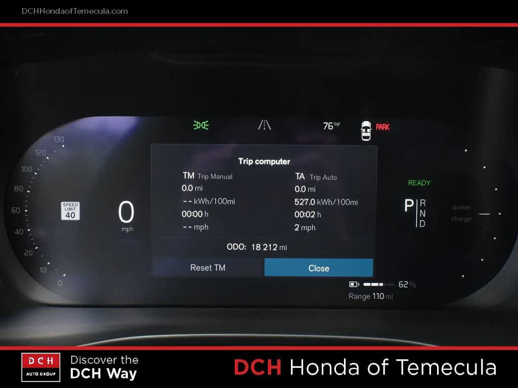 Used 2023 Volvo C40 P8 Recharge Plus w/ Climate Package AWD/4WD image 10