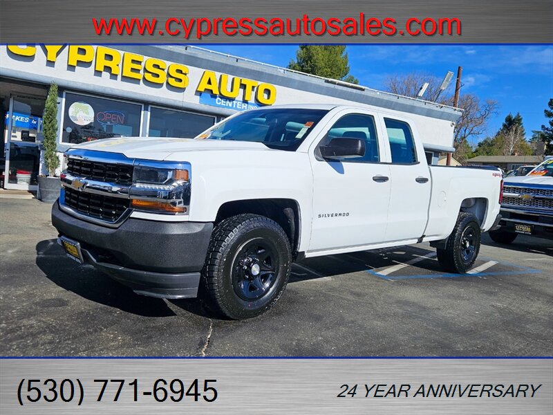 Used 2017 Chevrolet Silverado 1500 W/T w/ Trailering Package AWD/4WD image 1