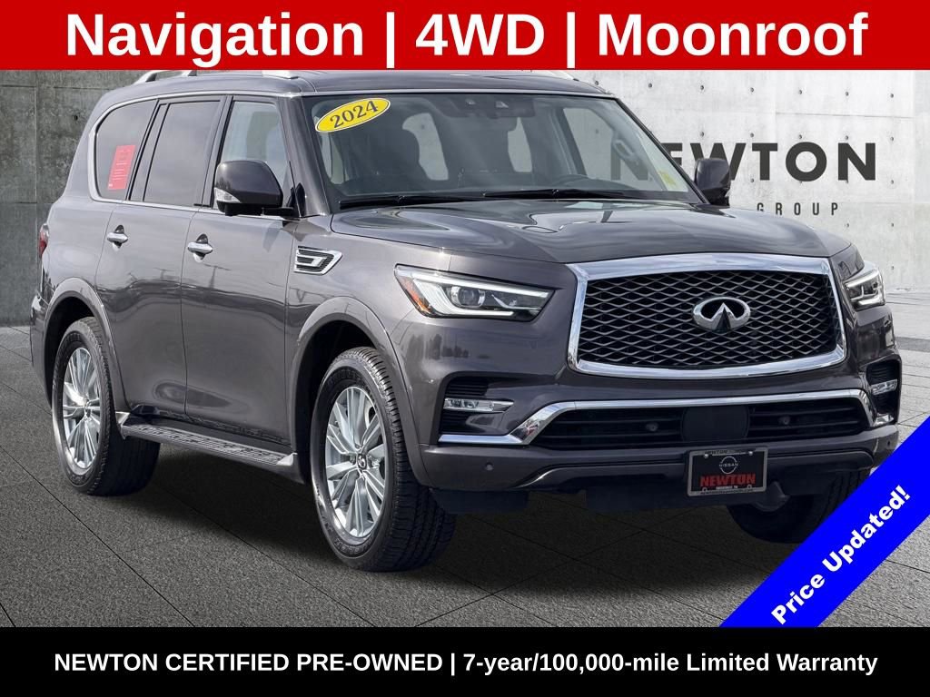 Used 2024 INFINITI QX80 Luxe AWD/4WD video 1