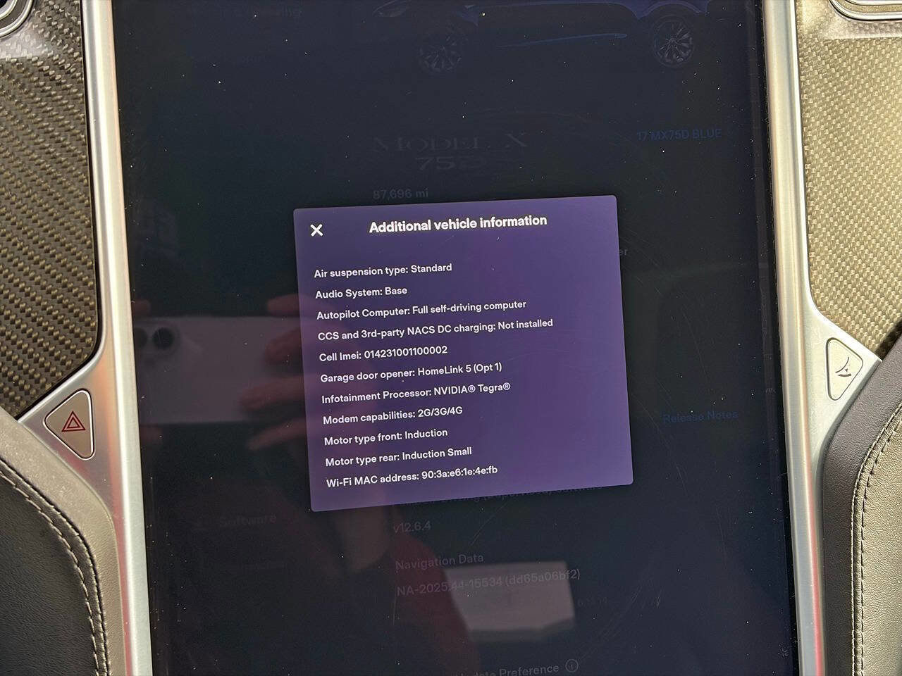 Used 2017 Tesla Model X 75D image 10