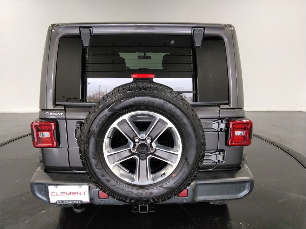 Used 2021 Jeep Wrangler Unlimited Sahara w/ Uconnect 4C Nav & Sound Group image 7