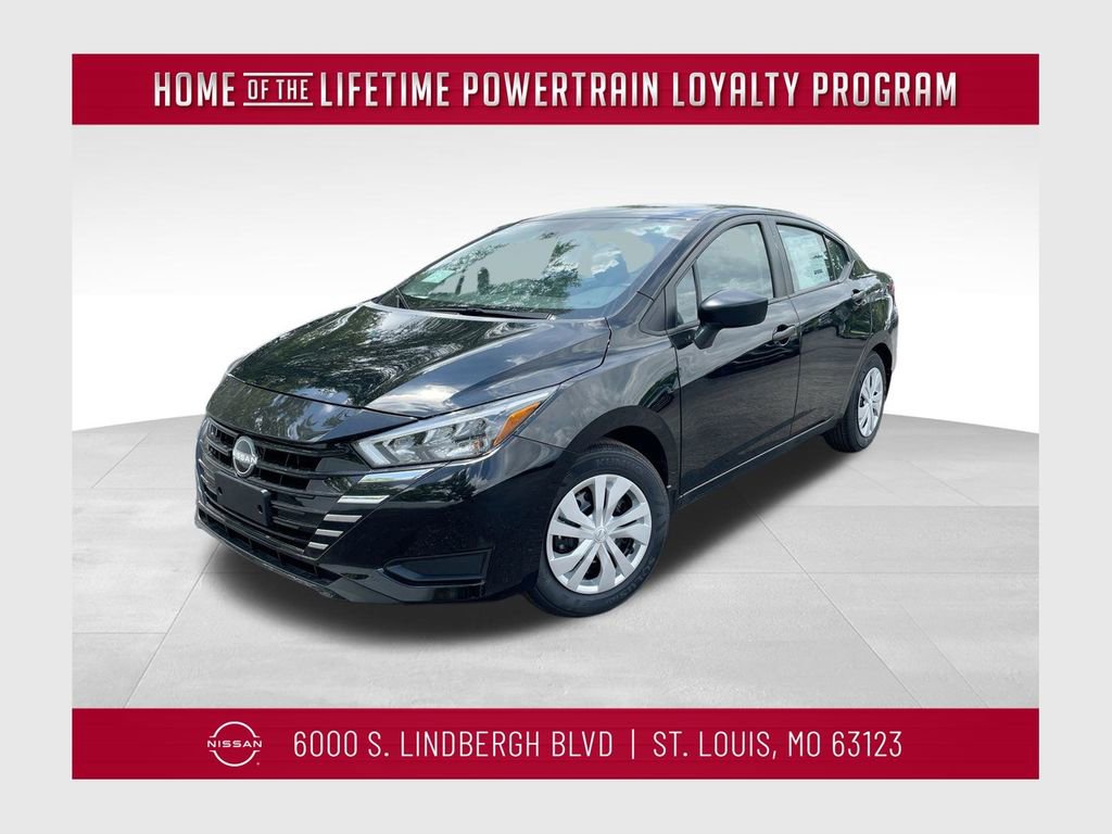 New 2025 Nissan Versa S w/ Trunk Package