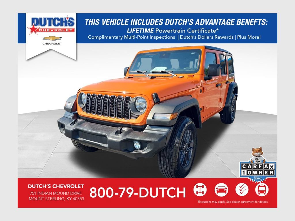 Used 2025 Jeep Wrangler Unlimited Sport