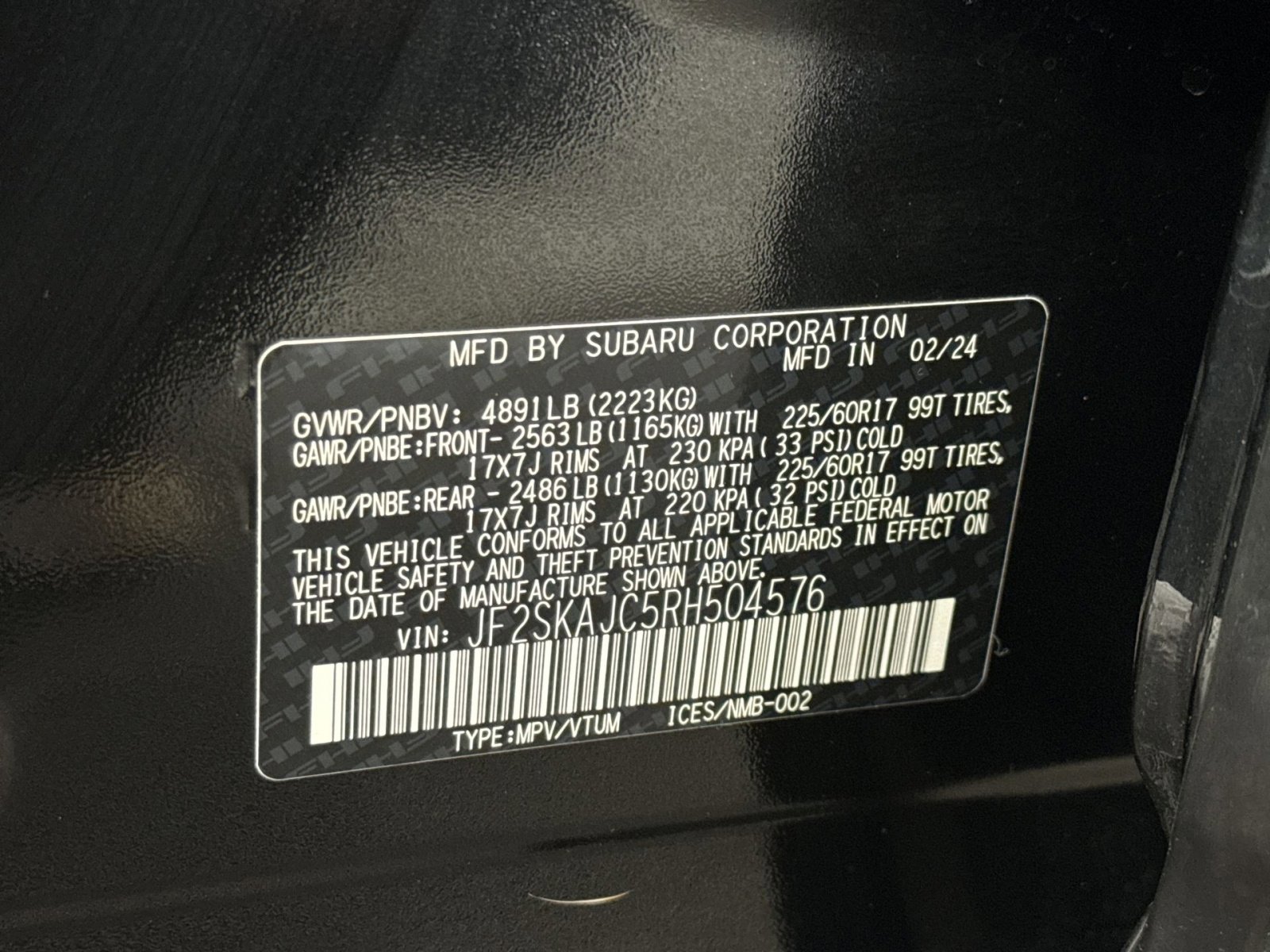 Used 2024 Subaru Forester Wilderness w/ Convenience Package AWD/4WD image 29