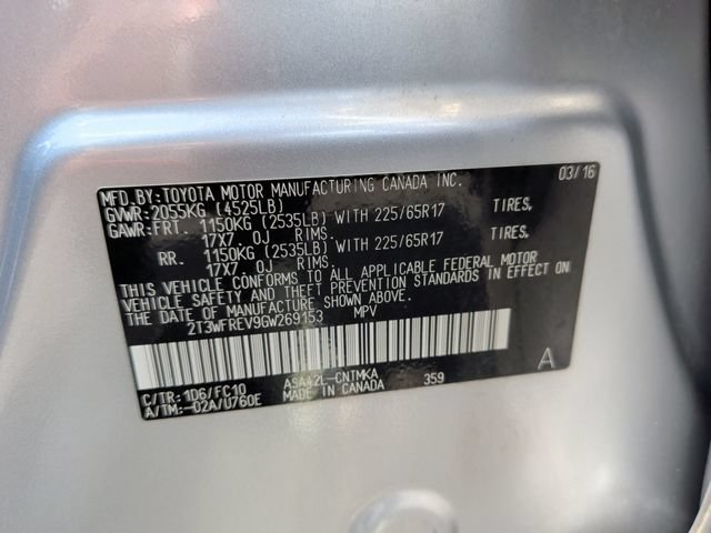 Used 2016 Toyota RAV4 XLE FWD image 34