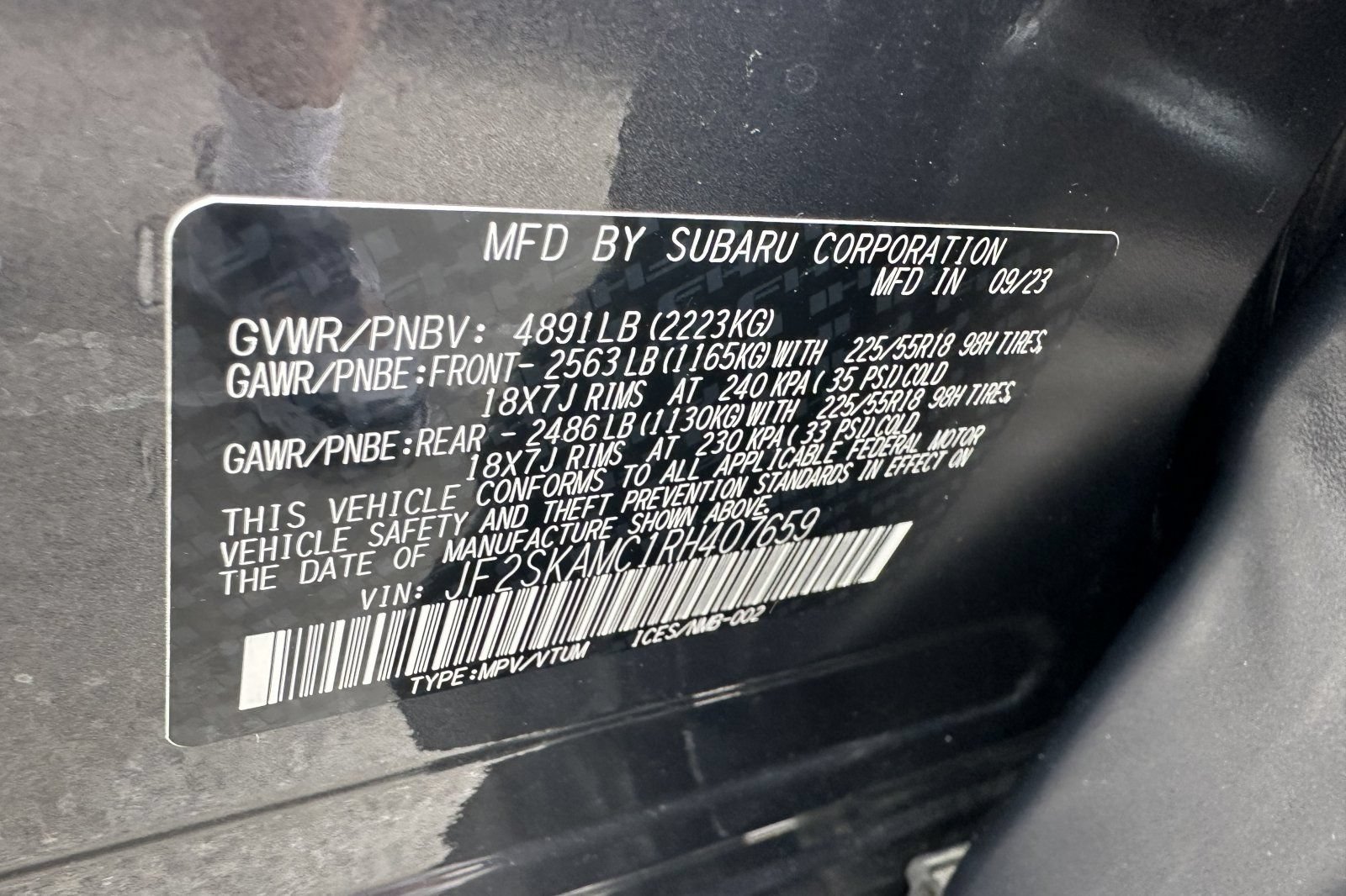 Used 2024 Subaru Forester Touring w/ Convenience Package AWD/4WD image 33