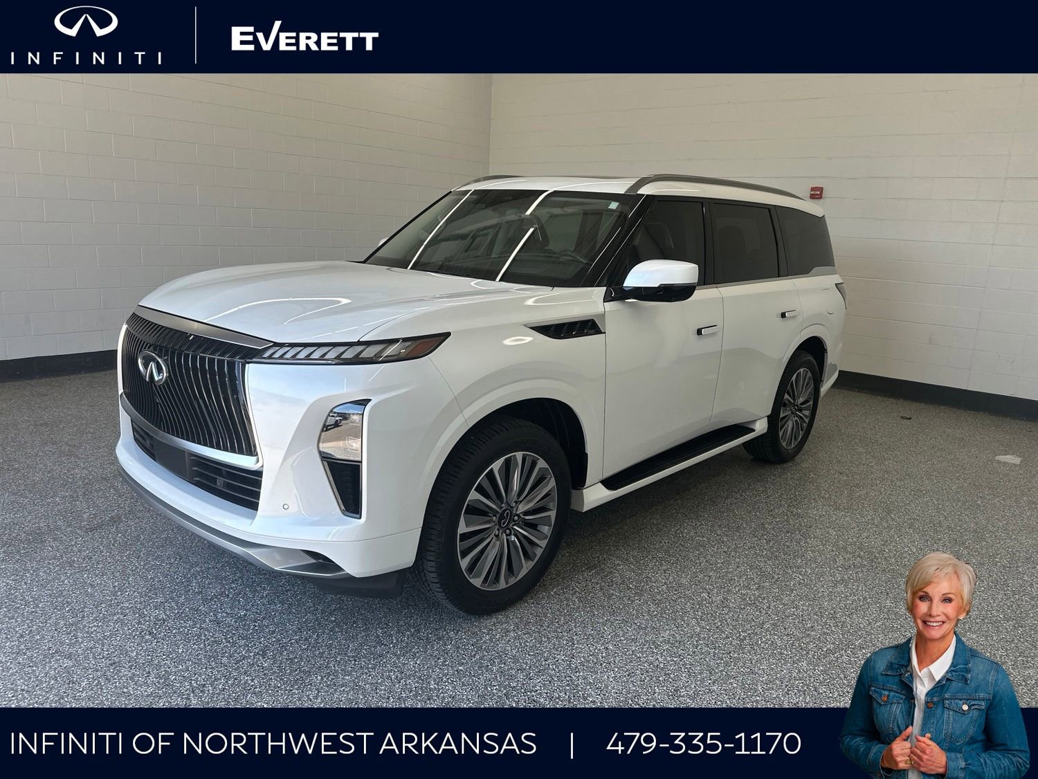 Used 2025 INFINITI QX80 Sensory AWD/4WD image 1