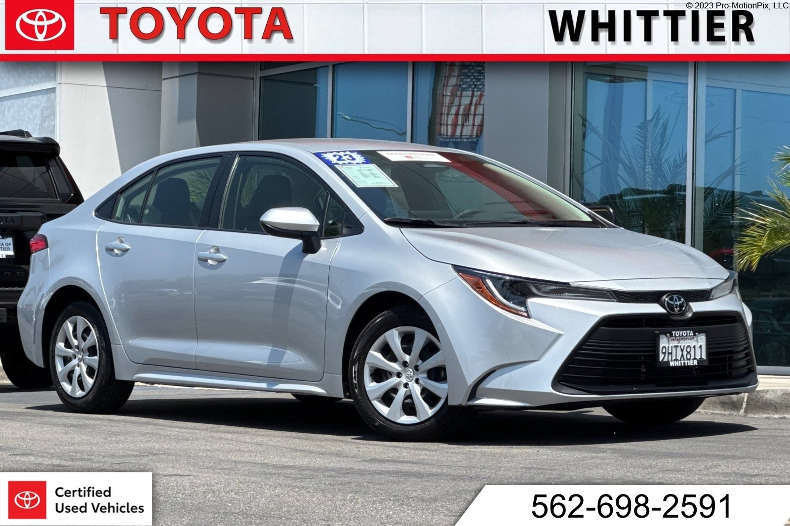 Certified 2023 Toyota Corolla LE w/ Carpet Mat Package (TMS)