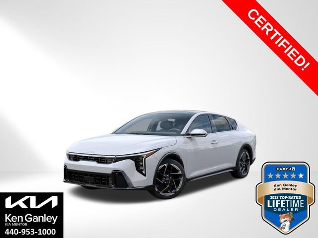 Certified 2025 Kia K4 EX w/ GT-Line Sunroof Package FWD image 1