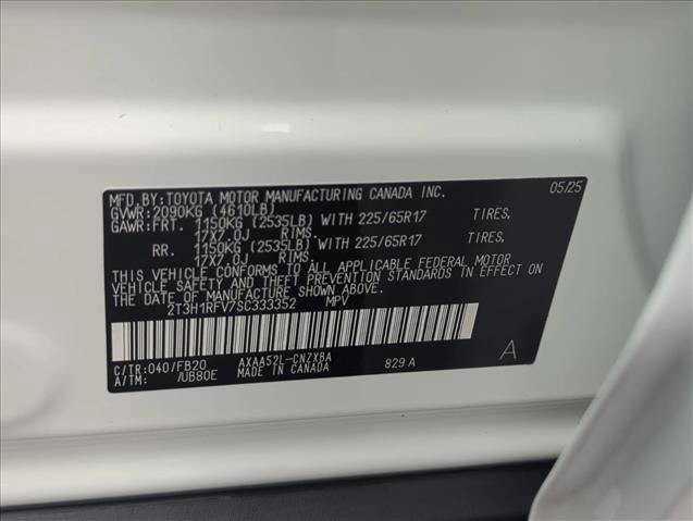 Certified 2025 Toyota RAV4 LE image 29