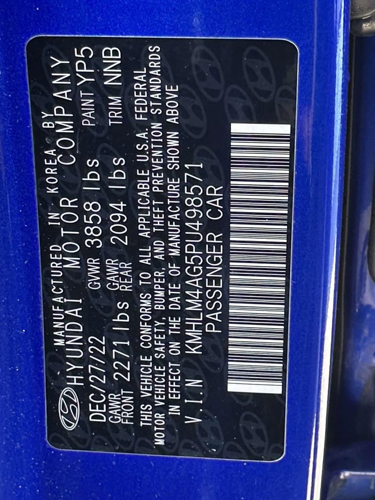 Certified 2023 Hyundai Elantra SEL image 34