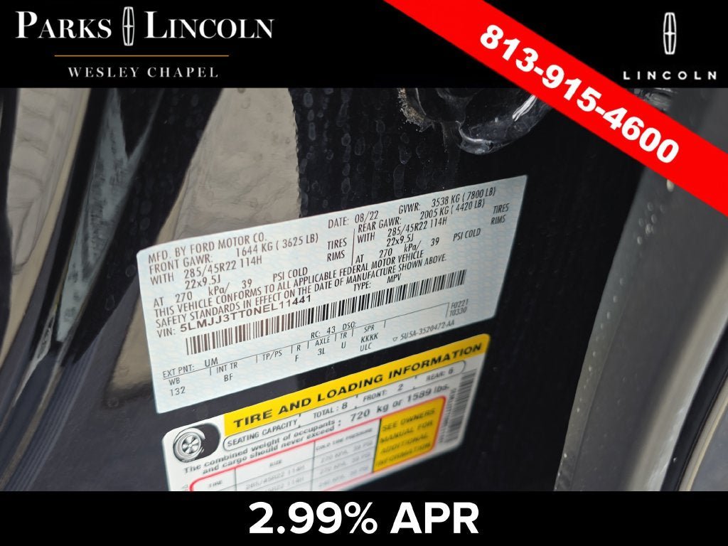 Certified 2022 Lincoln Navigator L Black Label AWD/4WD image 35