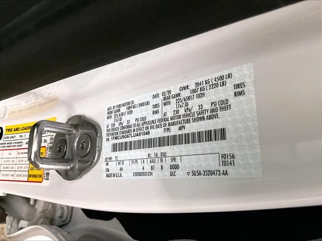 Used 2020 Ford Escape SE AWD/4WD image 32